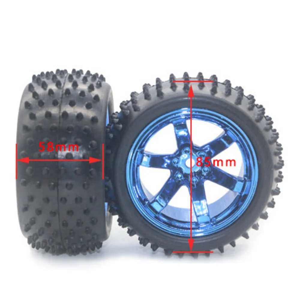 1Pc 65/85/130MM Motor Rubber Wheel High Friction Wheels DIY Smart Car Chassis Parts Soft Rubber Tires Robot Car Toy Wheels