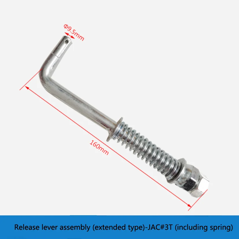 Forklift Accessories Gearbox Rod Tie Rod Assembly -Hehang/JAC3T Separation Lever Assembly (Including Spring) Bend