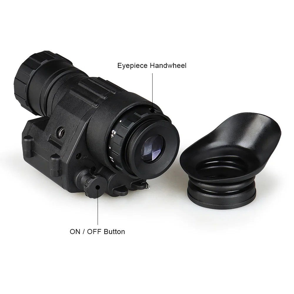 Imagem -04 - Eagleeye Caça Tática Pvs14 Visão Noturna Escopo Dispositivo Monocular Óculos de Visão Noturna Digital Iluminação ir Gz270008