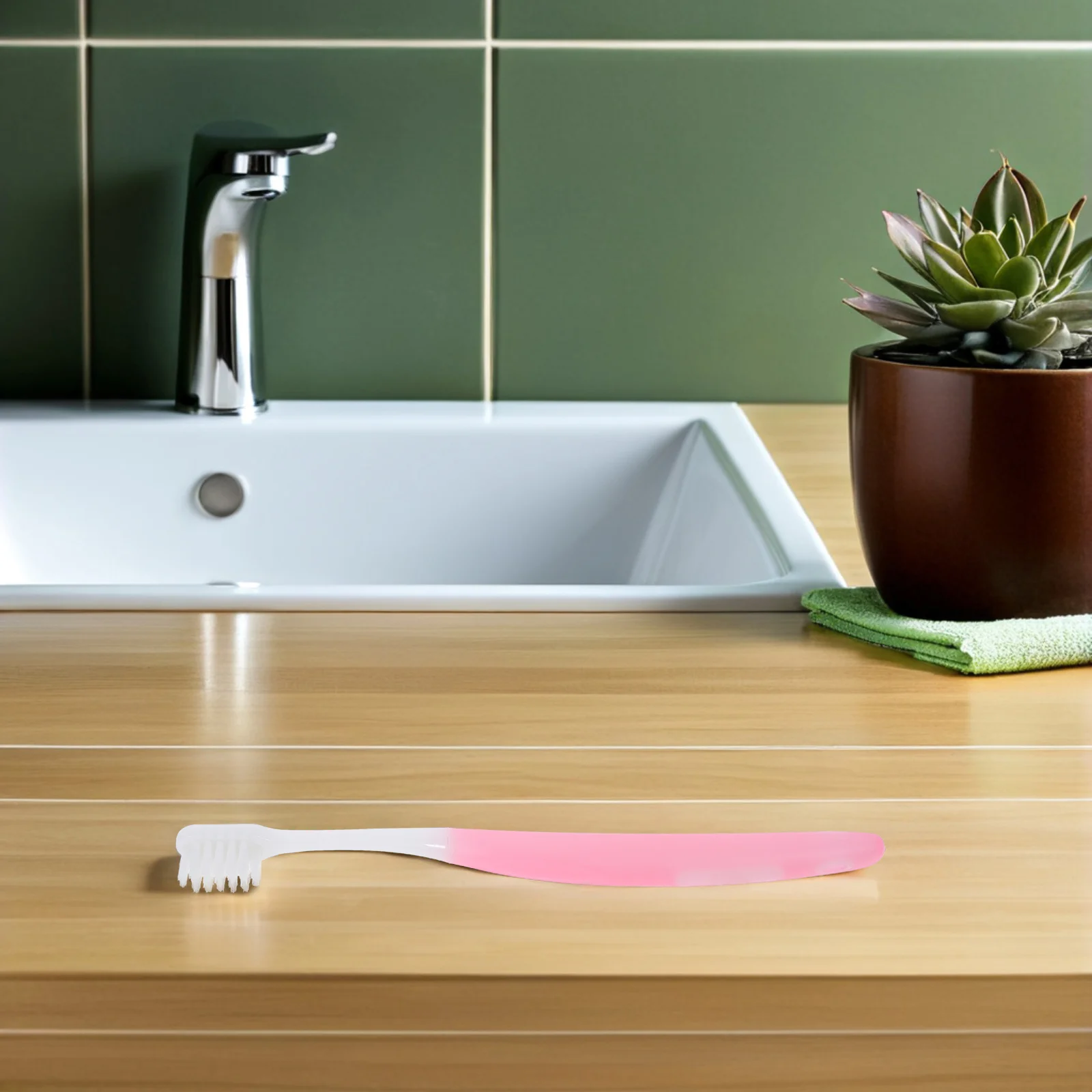 

10Pcs Teeth Toothbrush Extra Head for Sensitive Gums Compact Design Travel Friendly Portable Dental Brush for Adults