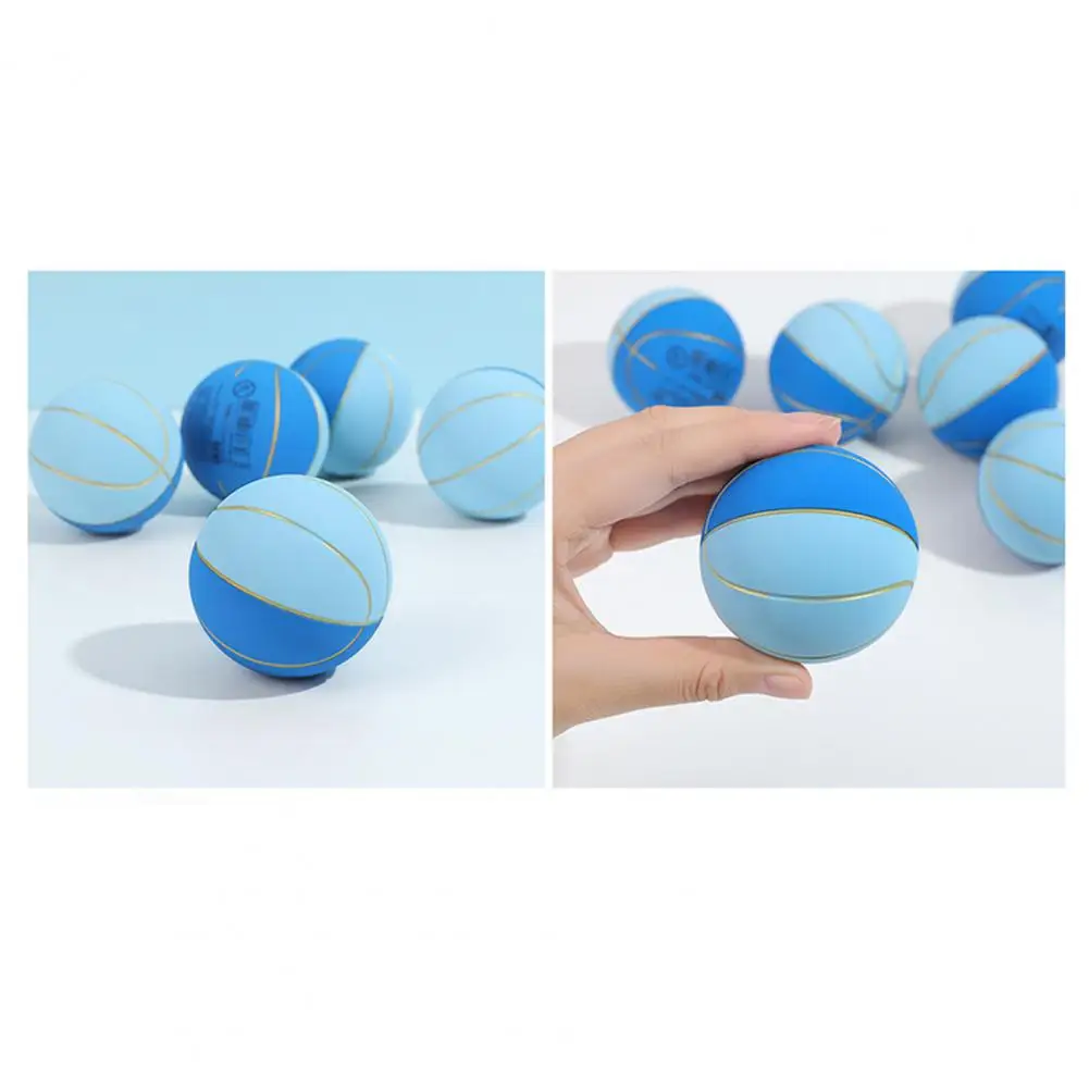 Entertainment Toy Portable Fun Parent-child Mini Basketball Toy with High Elasticity Bright Colors for Stress Relief