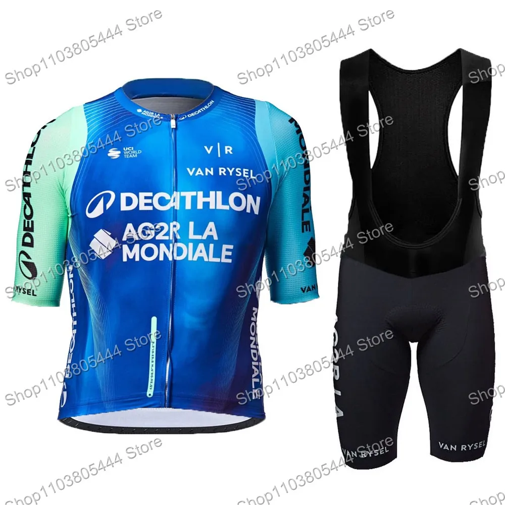 Командный комплект велосипедной одежды Groupama FDJ 2024, унисекс, велосипедная одежда, Мужской комплект с коротким рукавом, дорожный велосипед, комплект рубашки, велосипедные шорты с нагрудником