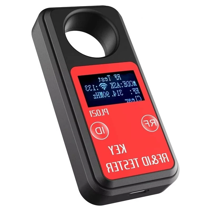 [Top Store!! ] Auto Key Fob RF& ID Tester For All Vehicles, Control 100-1000Mhz RF Frequency Range, Chip Detection, Hex ID
