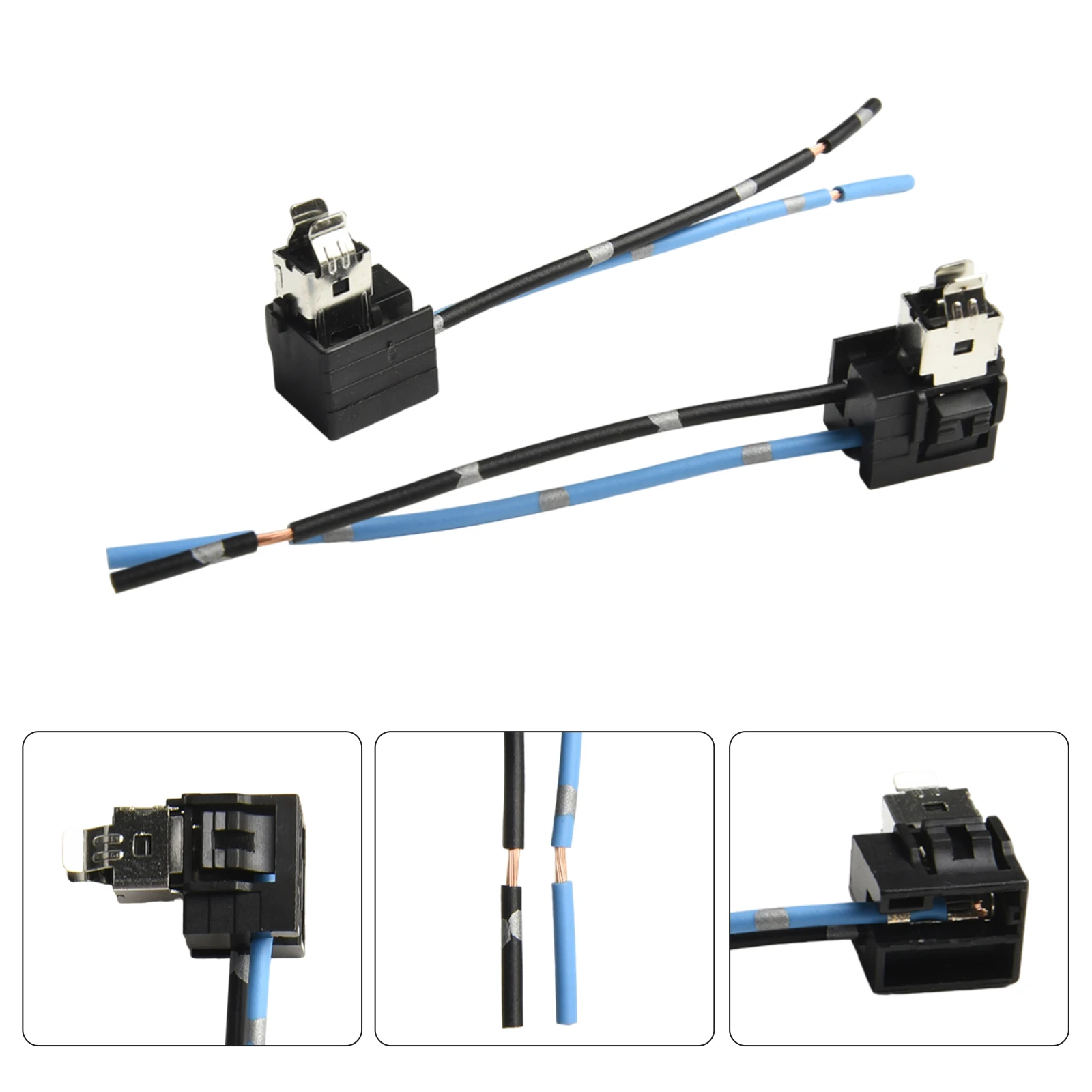 Headlight Socket Harness Adapter Stable Performance And High Reliability Sturdy With Heat Resistance Wiring Harness Connector