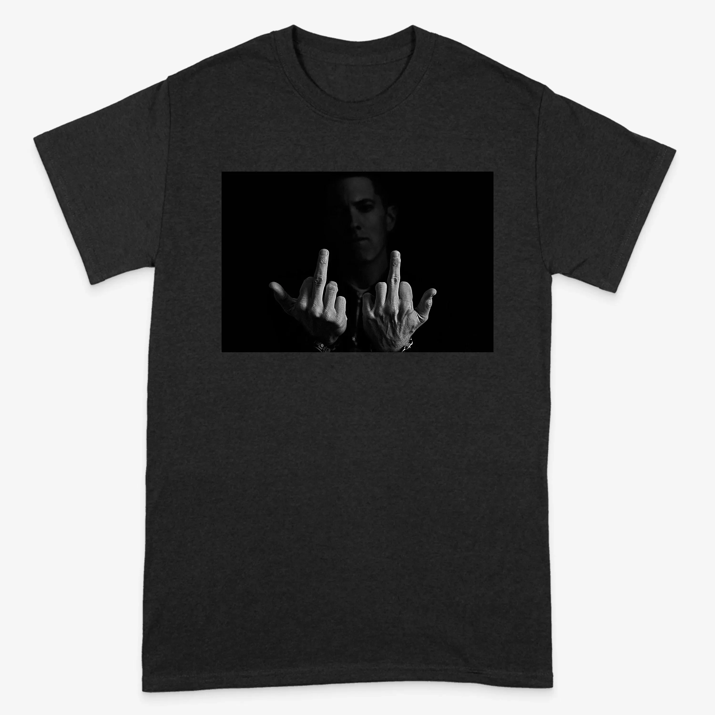 Eminem Middle Finger T-Shirt | Graphic T-Shirt, Graphic Tees, Soft Style Shirt, Vintage Shirt, Vintage Graphic Tees, T-Shirt