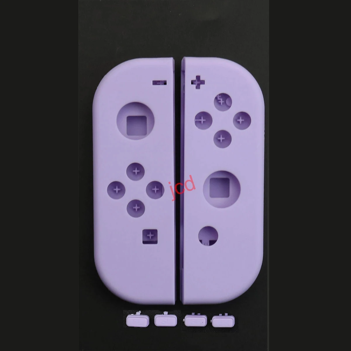 Modello di cartone animato Fronte posteriore con cornice centrale Custodia protettiva Cover in plastica per controller Nintend Switch NS NXJoy-Con