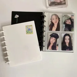 Kpop Photo Album New INS Multi-pockets Loose-leaf Binder 3Inch Photocard Holder Idol Cards Collect Book Star Chaser Picture Case