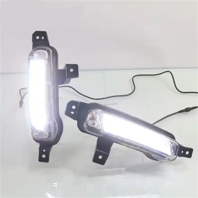 

Car Accessories Daytime Running Light For Suzuki Vitara 2015-2019 Turning Yellow Signal Relay Waterproof12V LED DRL