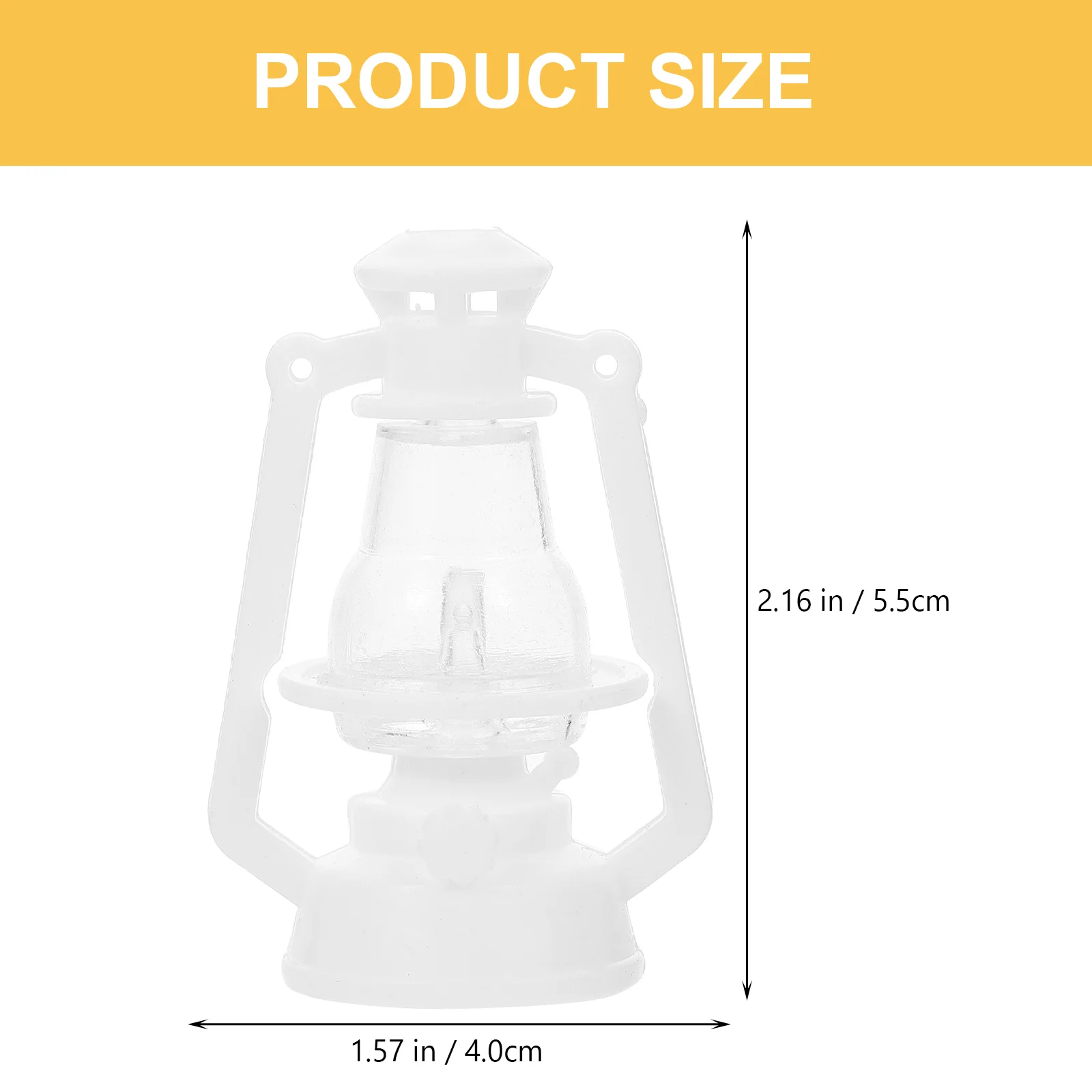 10Pcs Small Lamp Decor Retro Style Simulation Flame Lamp for Holiday Party Xmas Tree Hanging Lantern Light Decoration