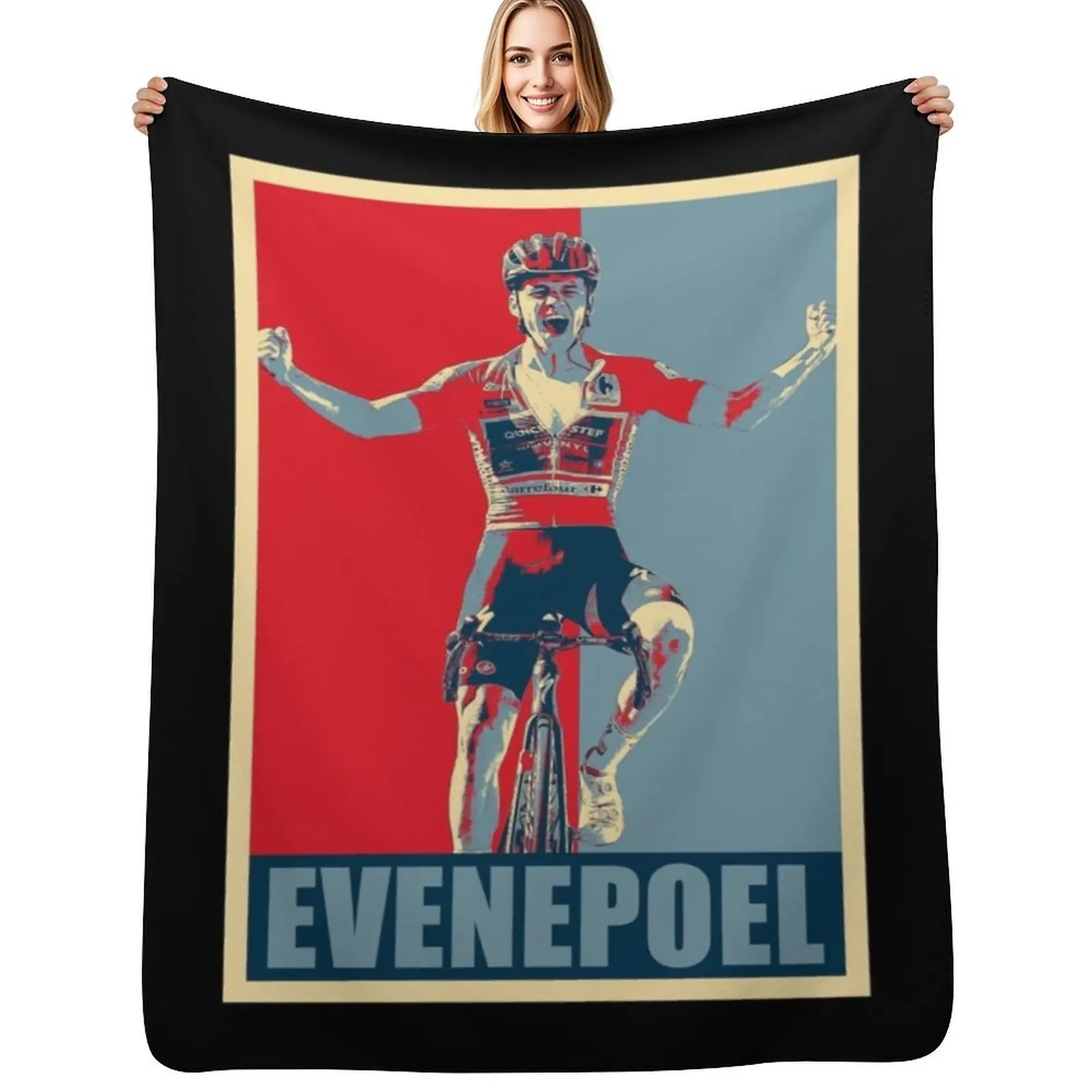 

Remco Evenepoel Hope Throw Blanket Soft Plush Plaid Thin sofa bed Luxury Brand Blankets