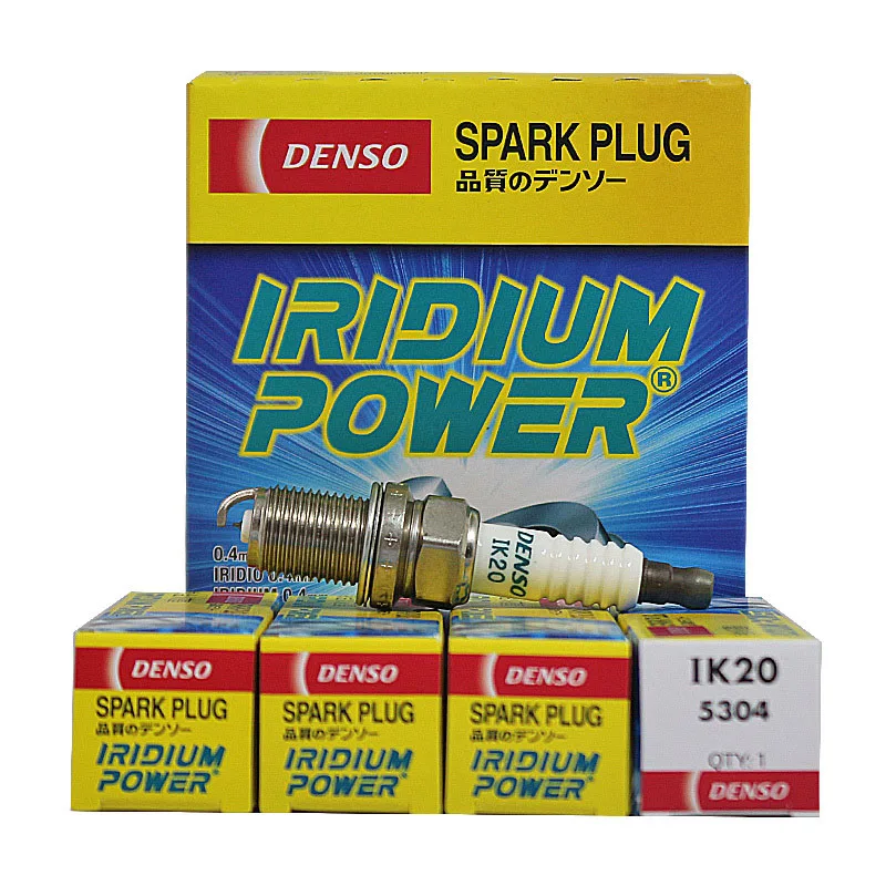 IK20 5304 Iridium Spark Plug for TOYOTA HIGHLANDER RAV4 COROLLA CAMRY 4RUNNER MRTRIX AUDI A4 A6 S6 A8 S4 S5 TT MITSUBISHI LANCER