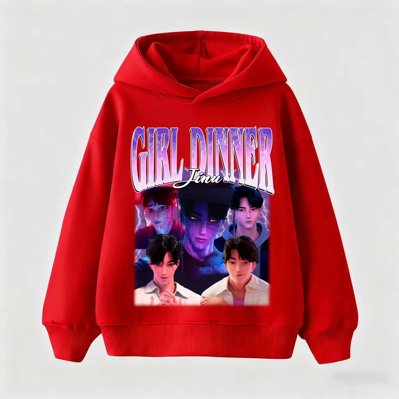 

Toddler Girl Clothes KPop Demon Hunters Hoodie Girls Fashion Casual Sweatshirt Movie New Kids K-Pop Demon Hunters Hooded Tops