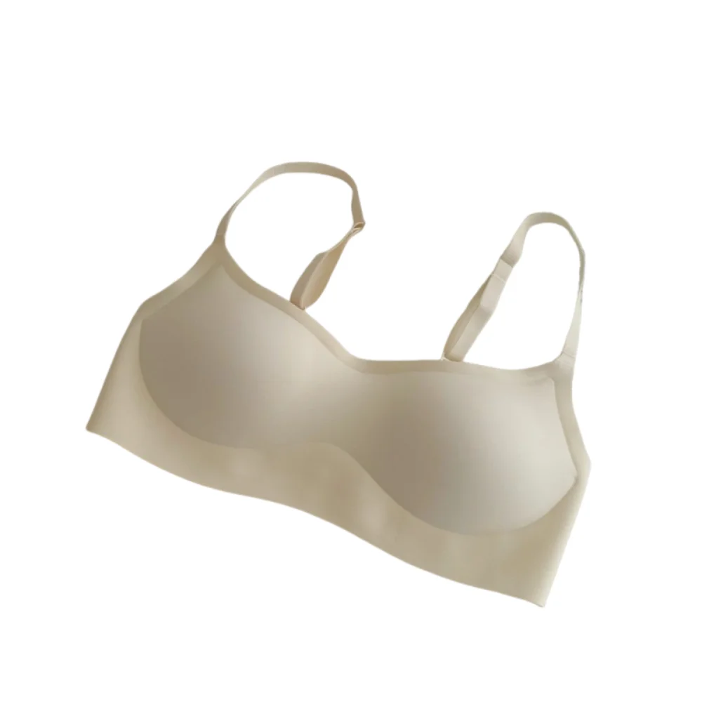 KUCLUT Seamless Thin Push-up Lingerie Traceless Breathable Women's Underwear Comfortable Soft Small Breast Bras Women