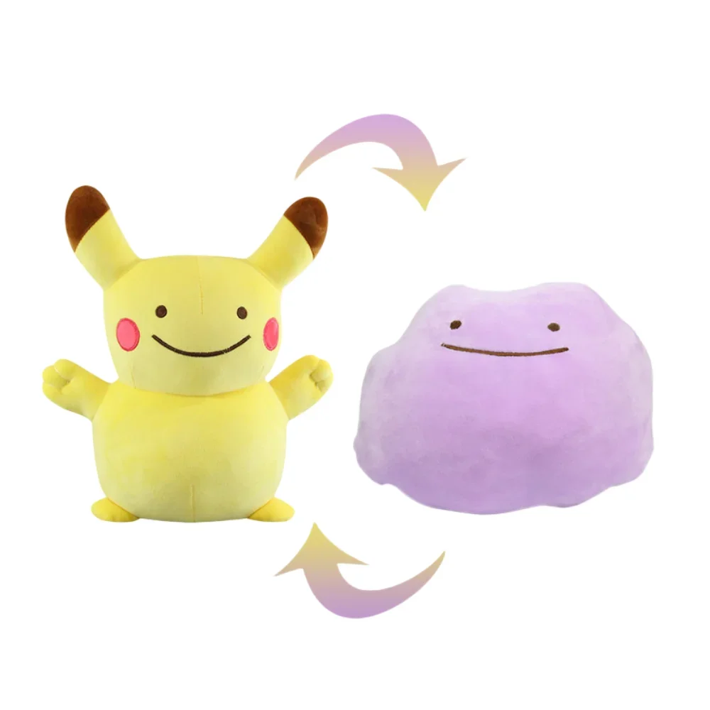 Ponyta Bulbasaur Eevee  Pokemon Down Cotton Transformation Pillow Plush Toy Dual-Purpose Doll Pillow Doll