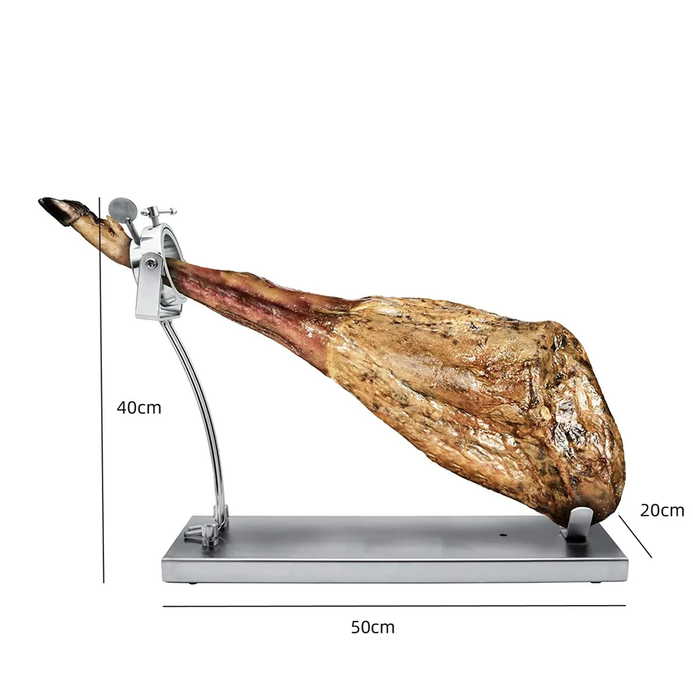 Stainless Steel Spanish Ham Rack Small Size Foldable Ham Display Stand