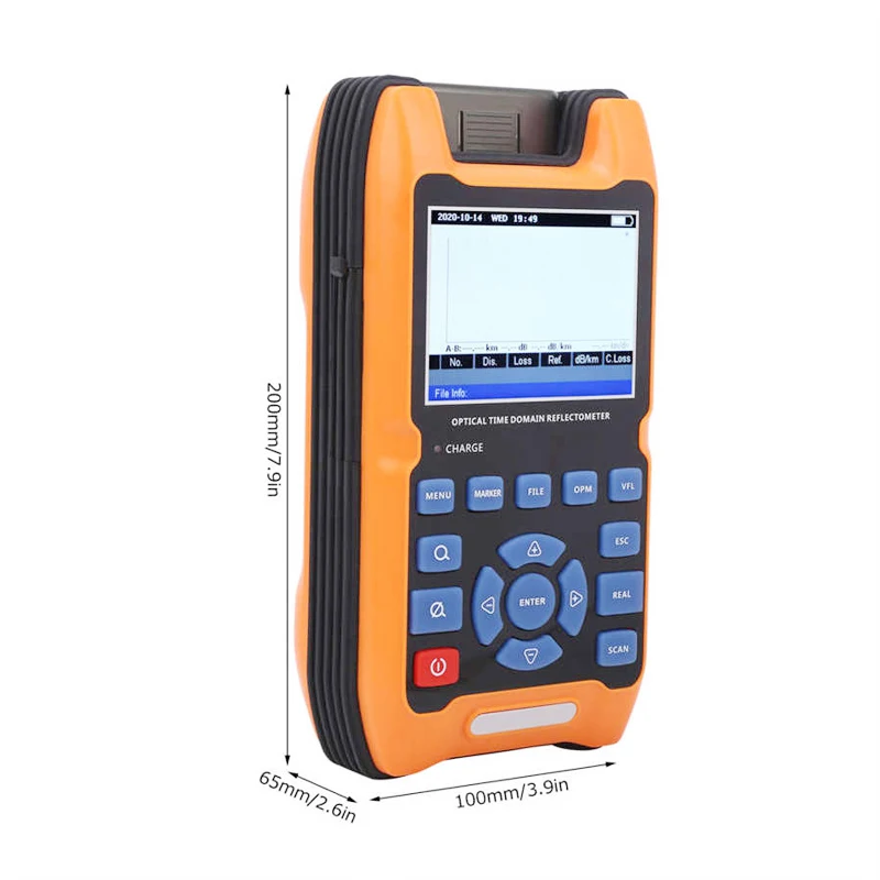 ZS1000-A Optical Time Domain Reflectometer OTDR VFL1mW 100km 32dB/30dB 1310±20mm 1550±20mm customized