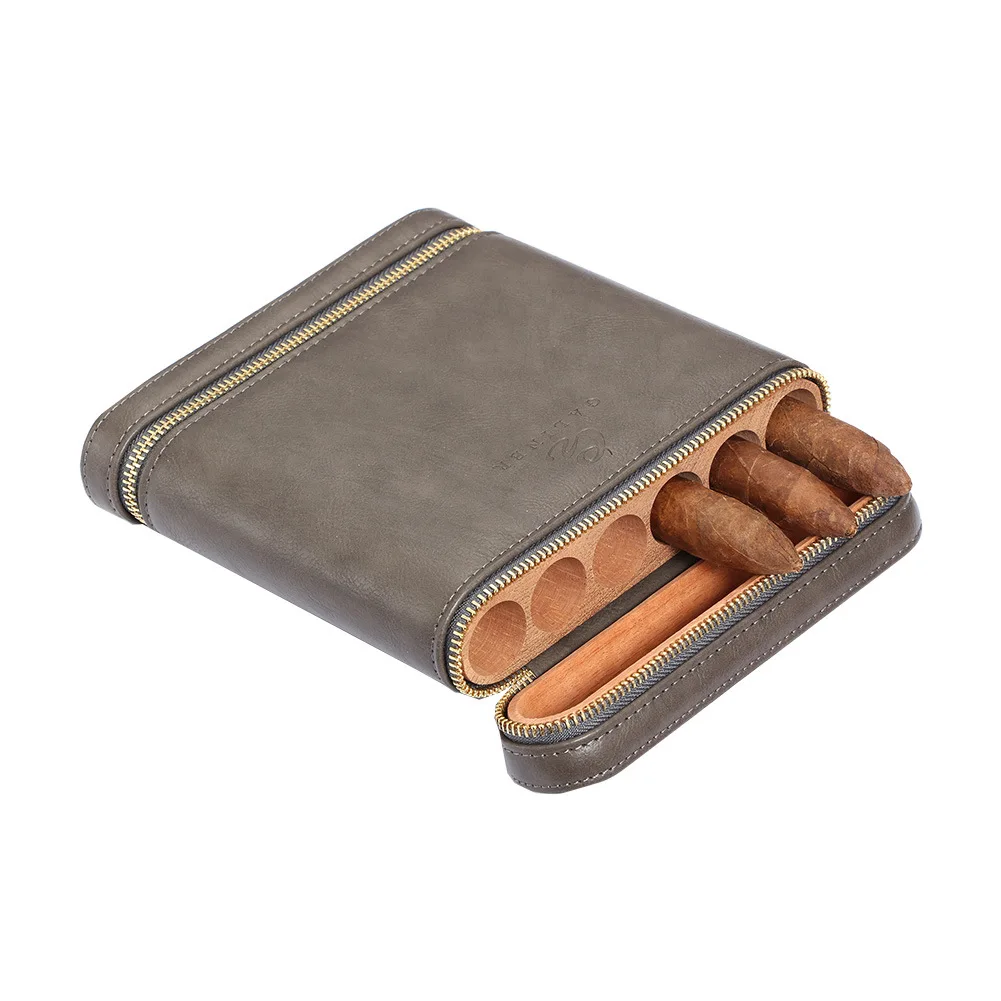 Cigar Set Six-pack Cigar Moisturizer Go Out Portable Cigar Box High-end Gift Box Cigarette Box