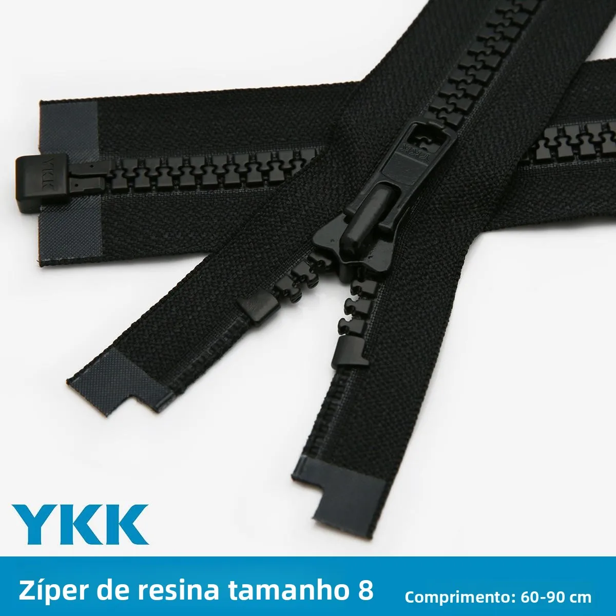 ziper-de-resina-ykk-nº-8-ponta-aberta-para-jaqueta-de-pluma-casaco-de-algodao-ziper-frontal-com-puxador-preto-de-cabeca-U