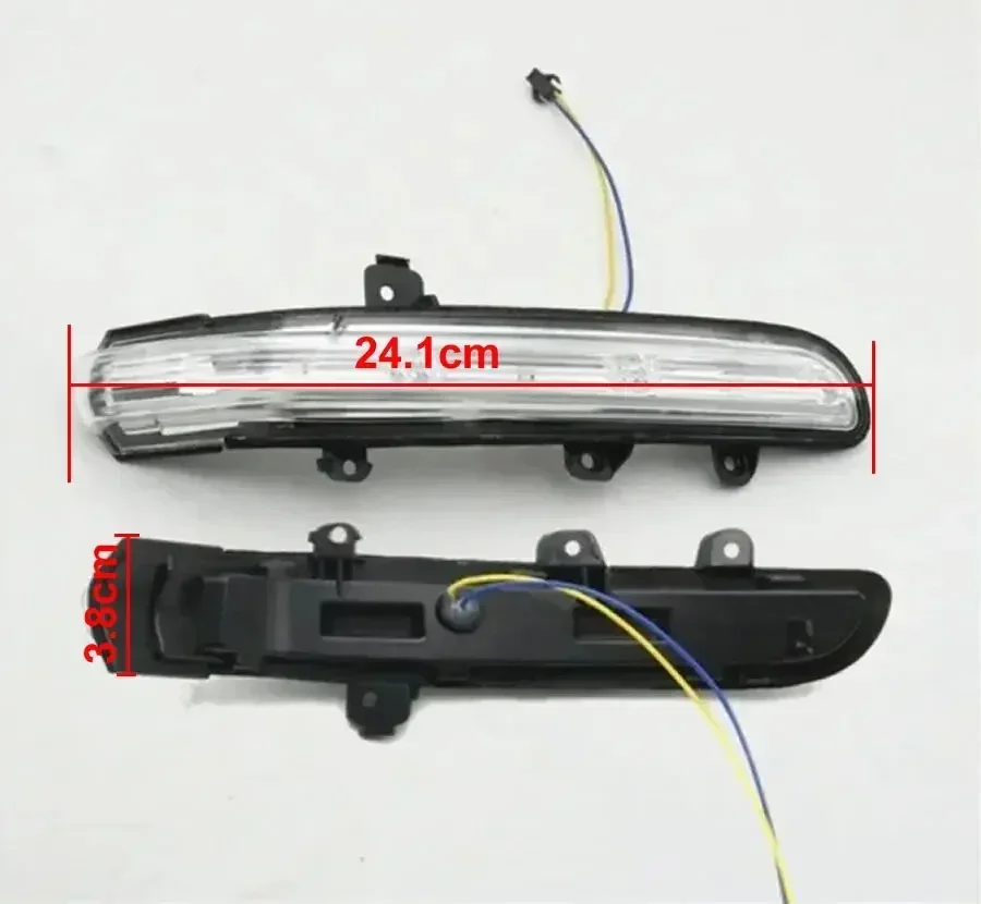 For Ford Territory / Jiangling Yusheng S330 2019-2023 Rearview Mirror Marker Lamp Front Side Mirrors Turn Signal Light