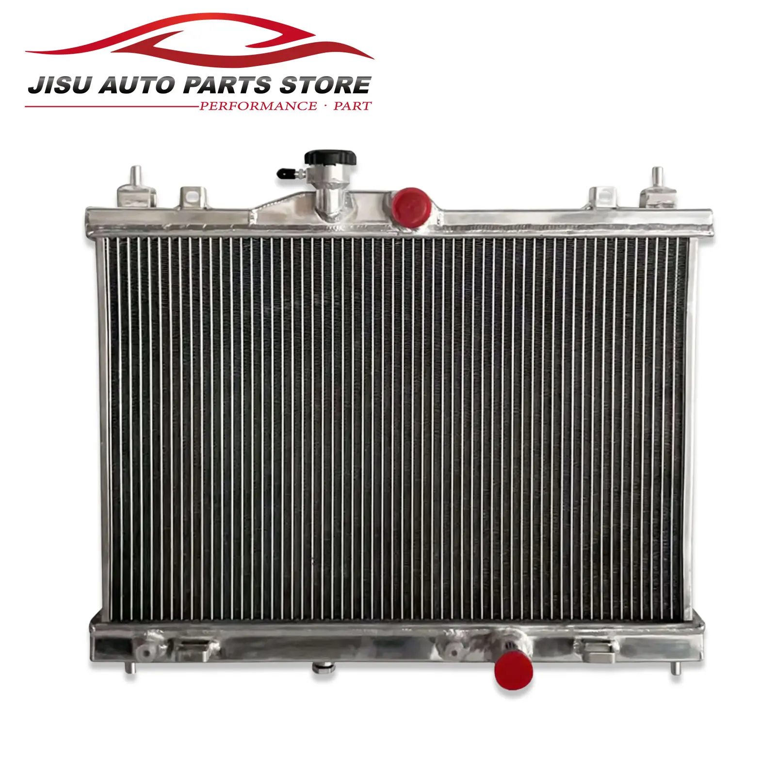 2-Rwo Aluminum radiator for 21460-EL000/ED100 NISSAN TIIDA HR 15 DE 1.5G