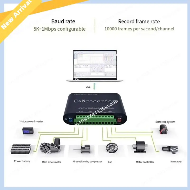 M01K CAN Bus Data Logger Offline Recording Off-Line Playback Relay Off-Line Playback Relay