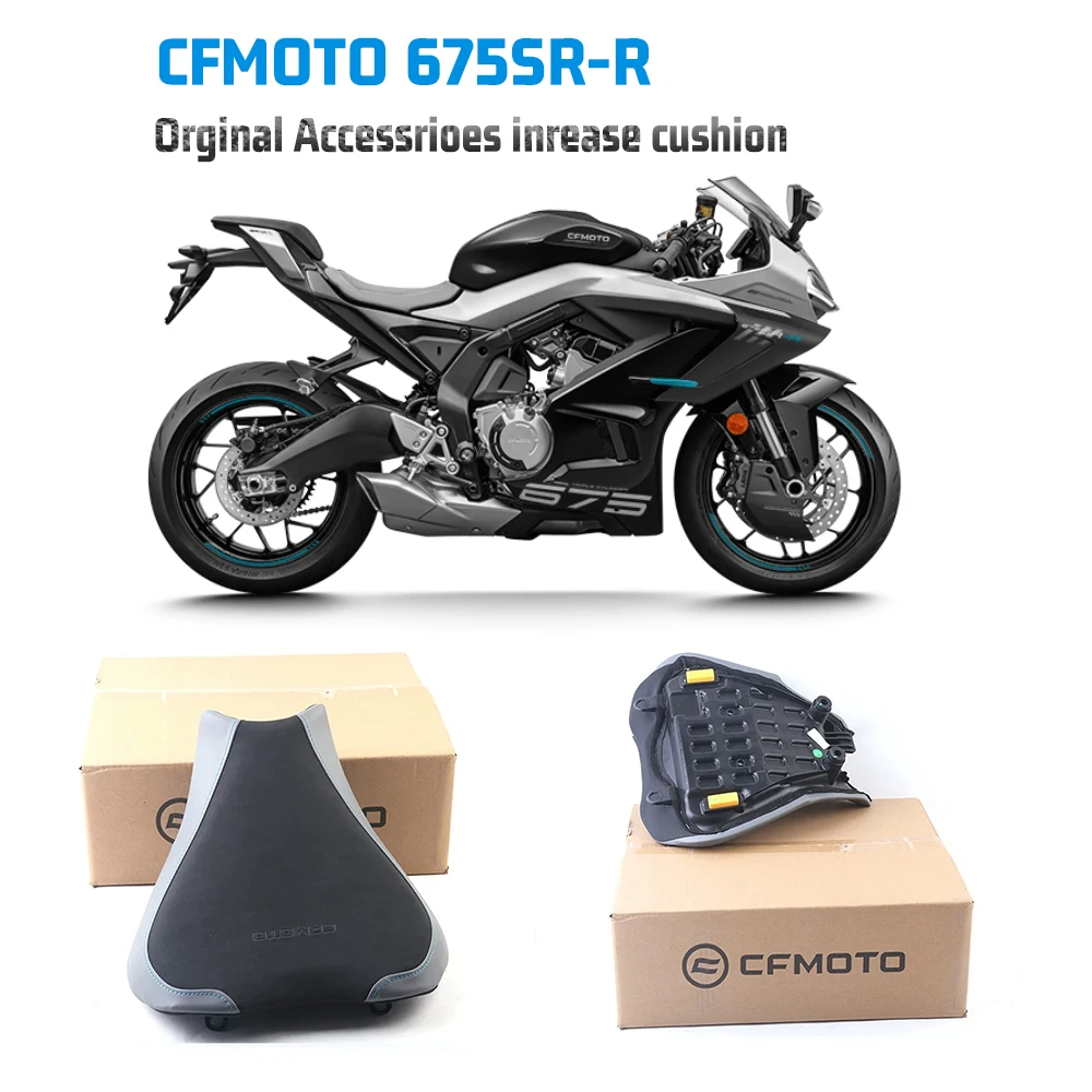 New Suit FOR CFMOTO ORiginal Booster Cushion Seat Inrease Version Suit FOR 2024 675SRR SRR675 675SR-R 675SR