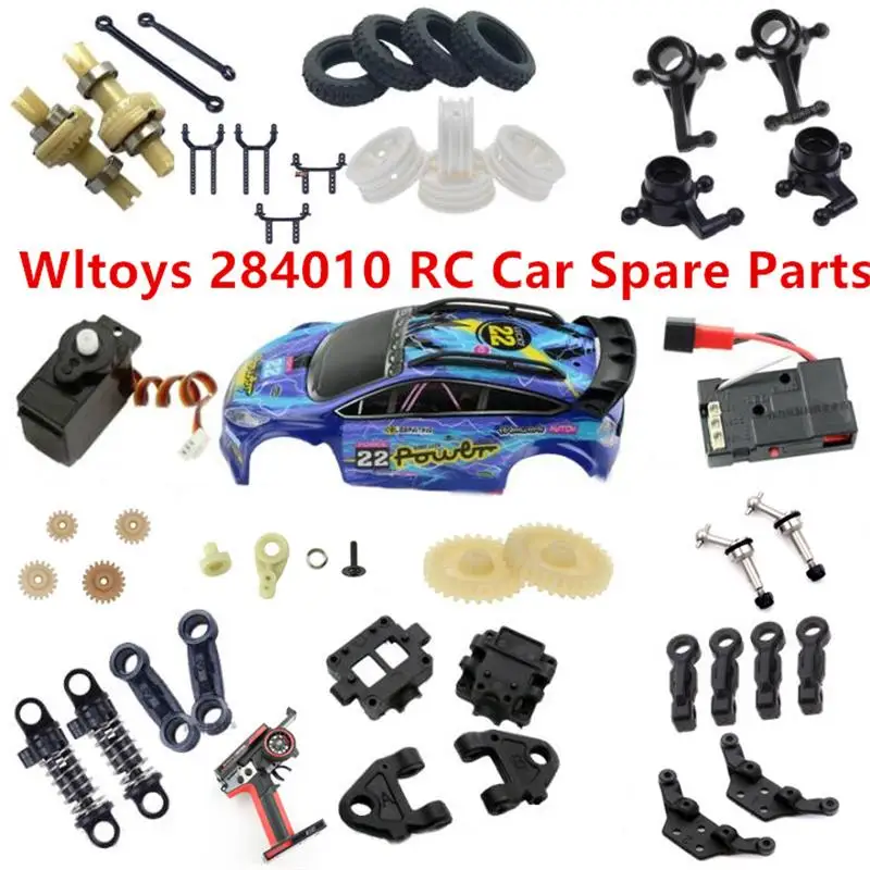 Wltoys 284010 284161 RC Car spare parts Whole car accessories Fragile parts collection 1