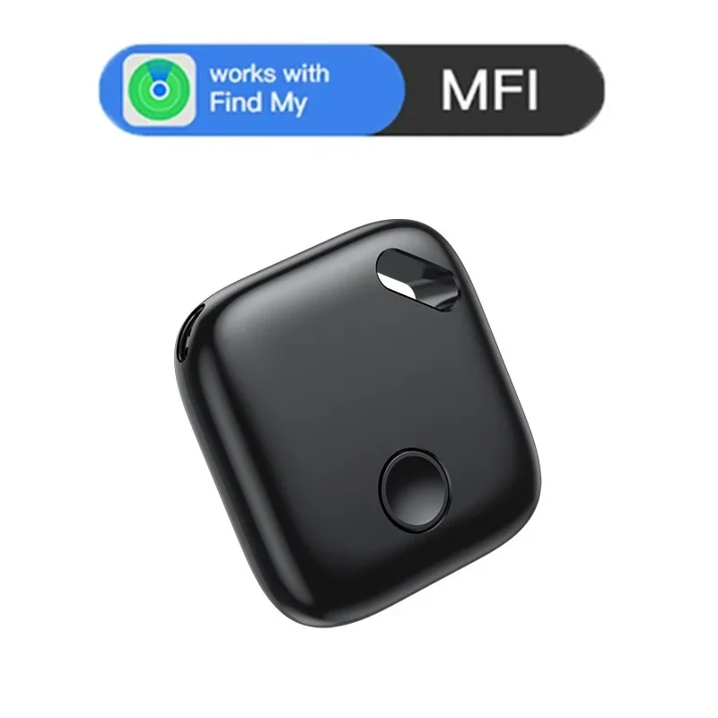 Mini dispositif intelligent de recherche de sac de portefeuille de clé de voiture, traqueur sans fil, localisateur de rappel anti-perte Bluetooth, fonctionne avec Apple