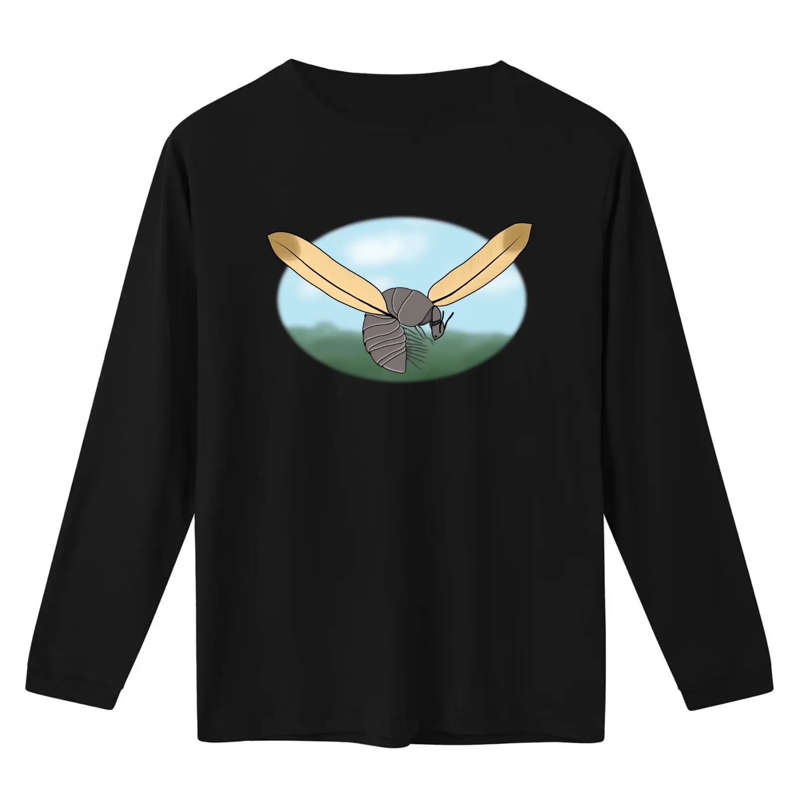 Adventure Isopod T-Shirt Summer Casual Cotton Tee Oversized Streetwear Tops Vintage Graphic Print Loose Fit Short Sleeve