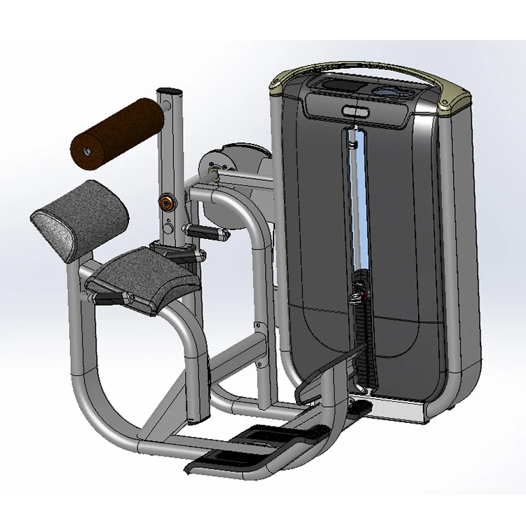 

ASJ GM53 Back Extension Equipment Heavy Duty Prone Leg Curl Machine for Sale Adjustable Leg Workout Equipment with Weight Stack