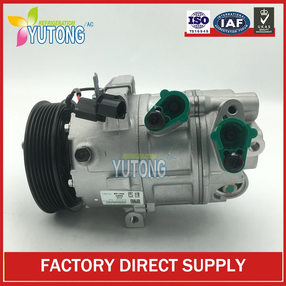 

HV-16M air conditioning compressor for Hyundai CUSTO MiniVAn 97701-S6500 CA500NUPDA03 97701-O3000 CA500KUHAA05