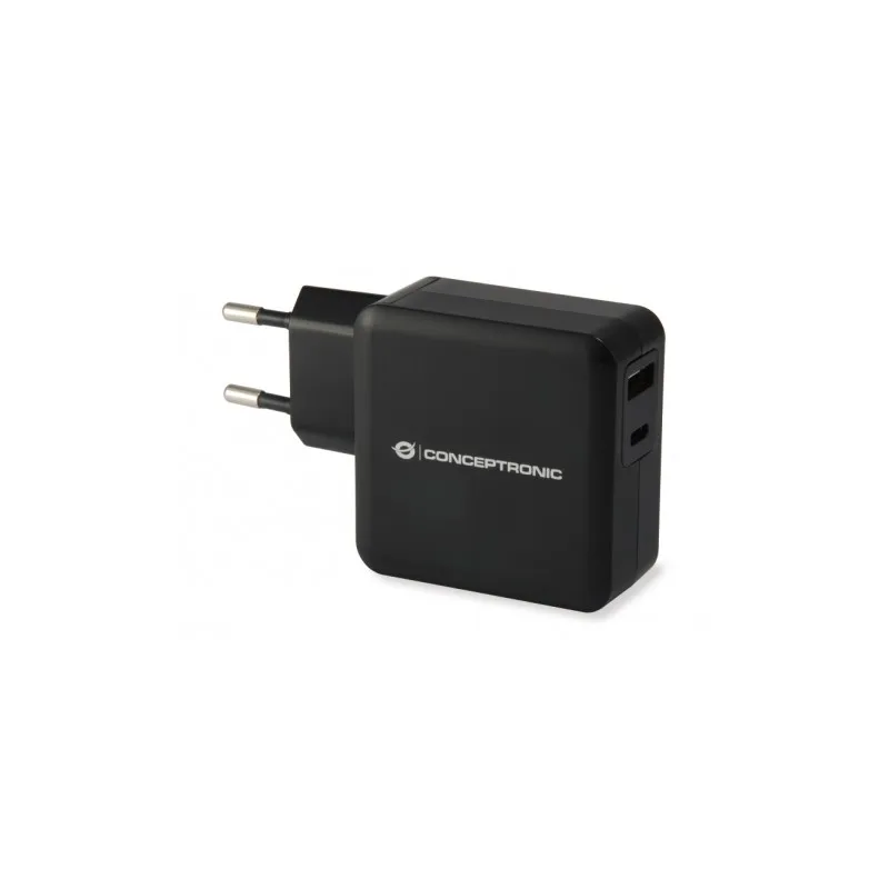 Conceptronic Alhtea Universal charger DC 5V/3A, 9V/3A, 12V/2.5A, 15V/2A, 19V/1.5A, 20V/1.5A 30W 3A - Color black ALTHEA01B tintasycartuchos.com