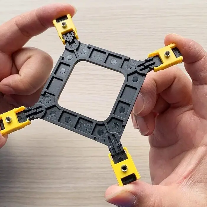 CPU radiator backplane 775 115X 1700 1366 universal plastic water-cooled base insulated baseplate bracket