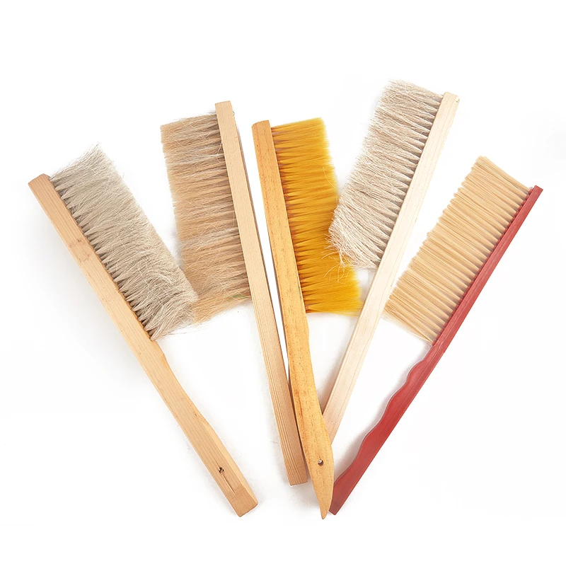 Outils d\'apiculture, brosse à miel en bois, guêpe, balayage d\'abeille, équipement d\'apiculture, poils de queue de cheval, nouvelle équation