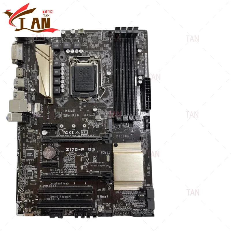 Placa base ASUS Z170-P D3, 90% nueva, Z170 LGA1151 ATX DDR3 OC, para juegos, modificación, actualización, estable y segura.