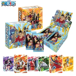 Carte da collezione di un pezzo Rare Booster Box Pack Anime rufy Zoro Nami Chopper TCG giocattolo regalo di compleanno per bambini