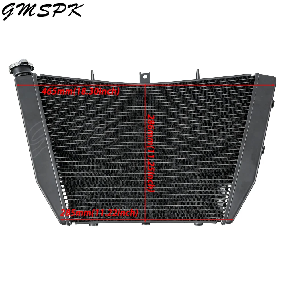 Motorcycle Aluminum Radiator Cooler Cooling Water Tank Replacement Parts Fit For GSX-R1000 GSXR1000 GSX-R 1000 K7 K8 2007-2008
