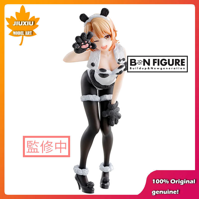 

100% Original:Kawaii girl Isshiki Iroha Panda suit VER 18cm PVC Action Figure Anime Figure Model Toy Figure Collection Doll Gift