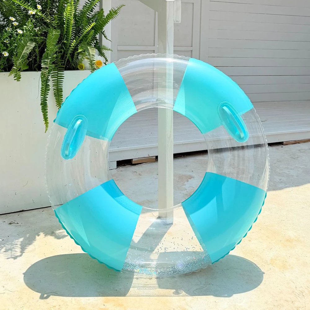 

1Pcs Thicken Pool Float Inflatable Swim Tube Adults Swimming Ring Summer Water Beach Swim Pool Floating Toys