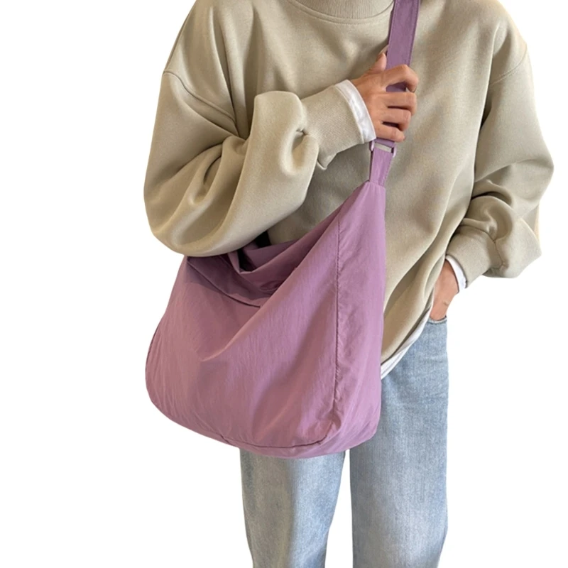 Large Capacity Messengers Bag for Women Casual Shoulder Bag Nylon Crossbody Bag