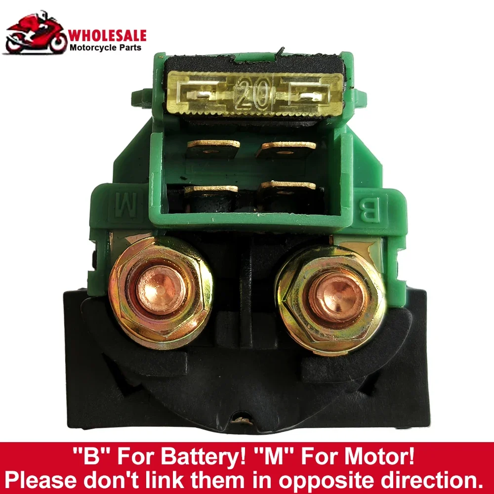 250cc 12 فولت كاتب التتابع الملف اللولبي مفتاح إشعال ل Cannondale سرعة 02 لكاواساكي KAF300 البغل 500 ل E-ton-AXL50 1999-2004 #4