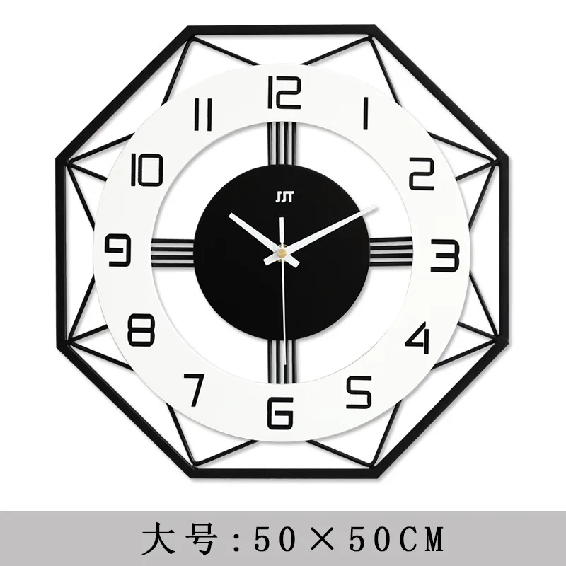 Modische und minimalist ische Wanduhr, Wohnzimmer, kreative Uhr zu Hause, Kunst dekorations uhr