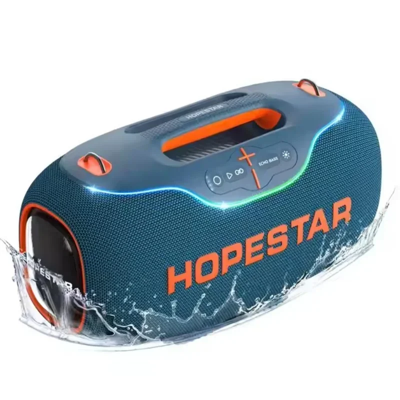 

Hopestar A80 350W Blue Tooth Speaker Caixa De Som Portable Waterproof Wireless Stereo Surround Tws Subwoofer Rgb Colorful Light