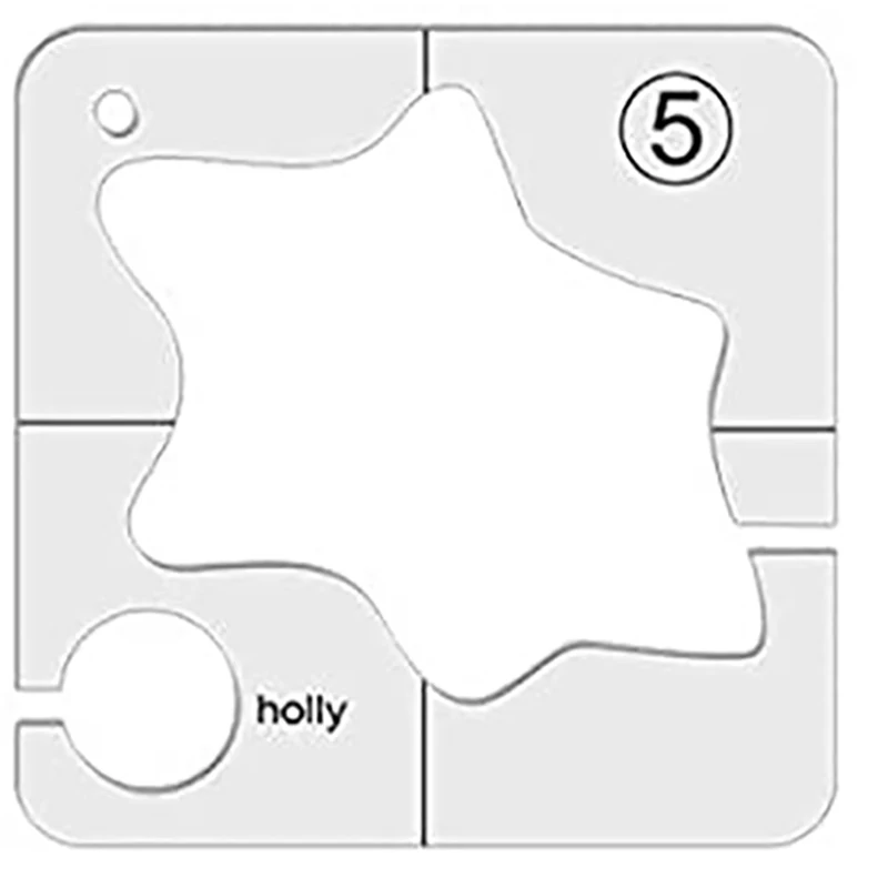 DIY 11/6/5/4/3 sztuk akrylowe do szycia patchworku linijka szybki szablon do rysowania narzędzie do pikowania miarka szablon miarka metryczna