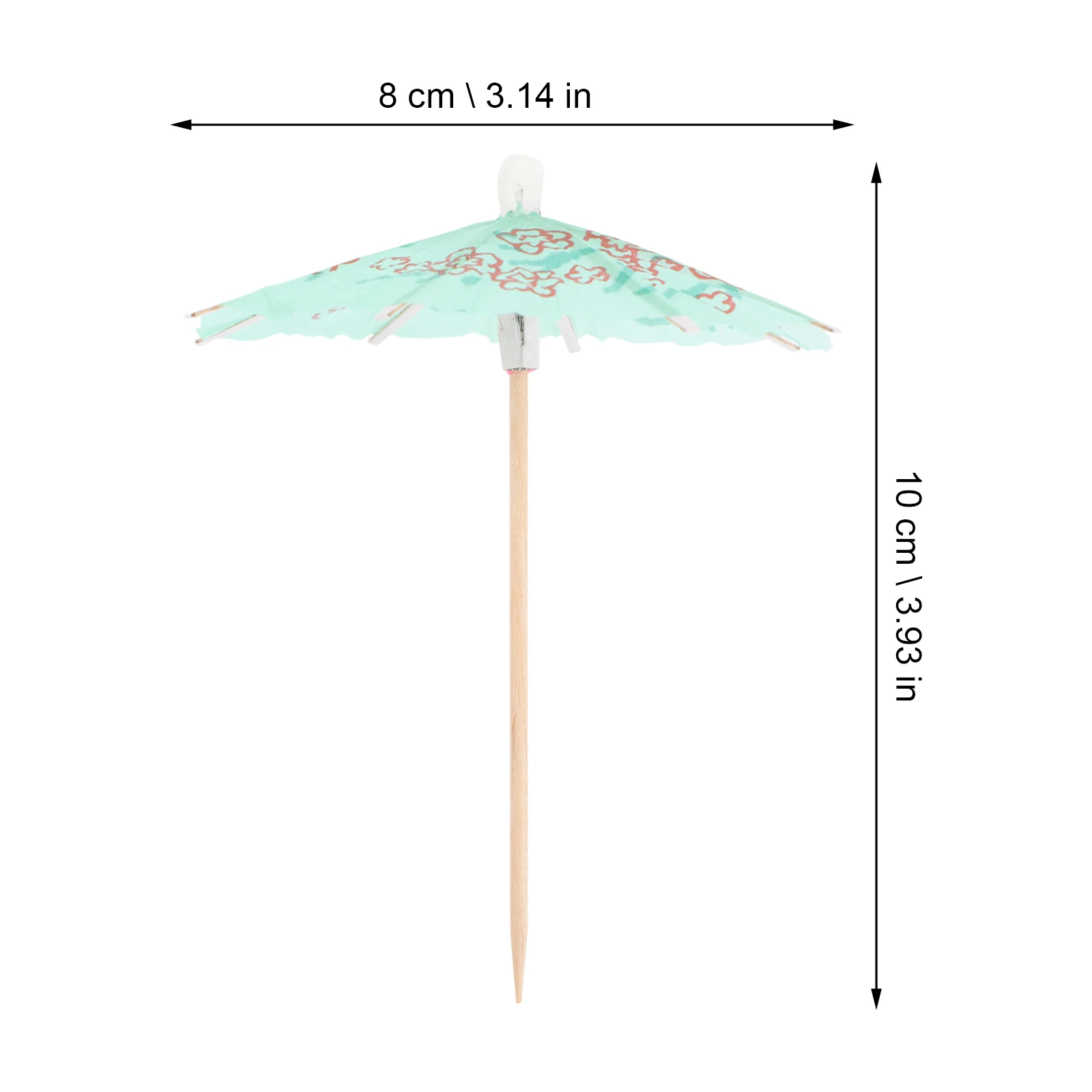 

144 Pcs Umbrella Sticks for Drinks Cocktail Decorative Small Graduation Party Decoration Bride
