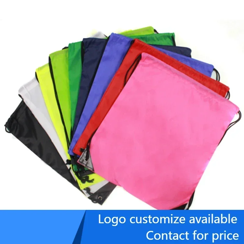 

Travel Portable Sports Bag Drawstring Belt Riding Backpack Gym Drawstring Shoes Bag Clothes Backpacks Waterproof