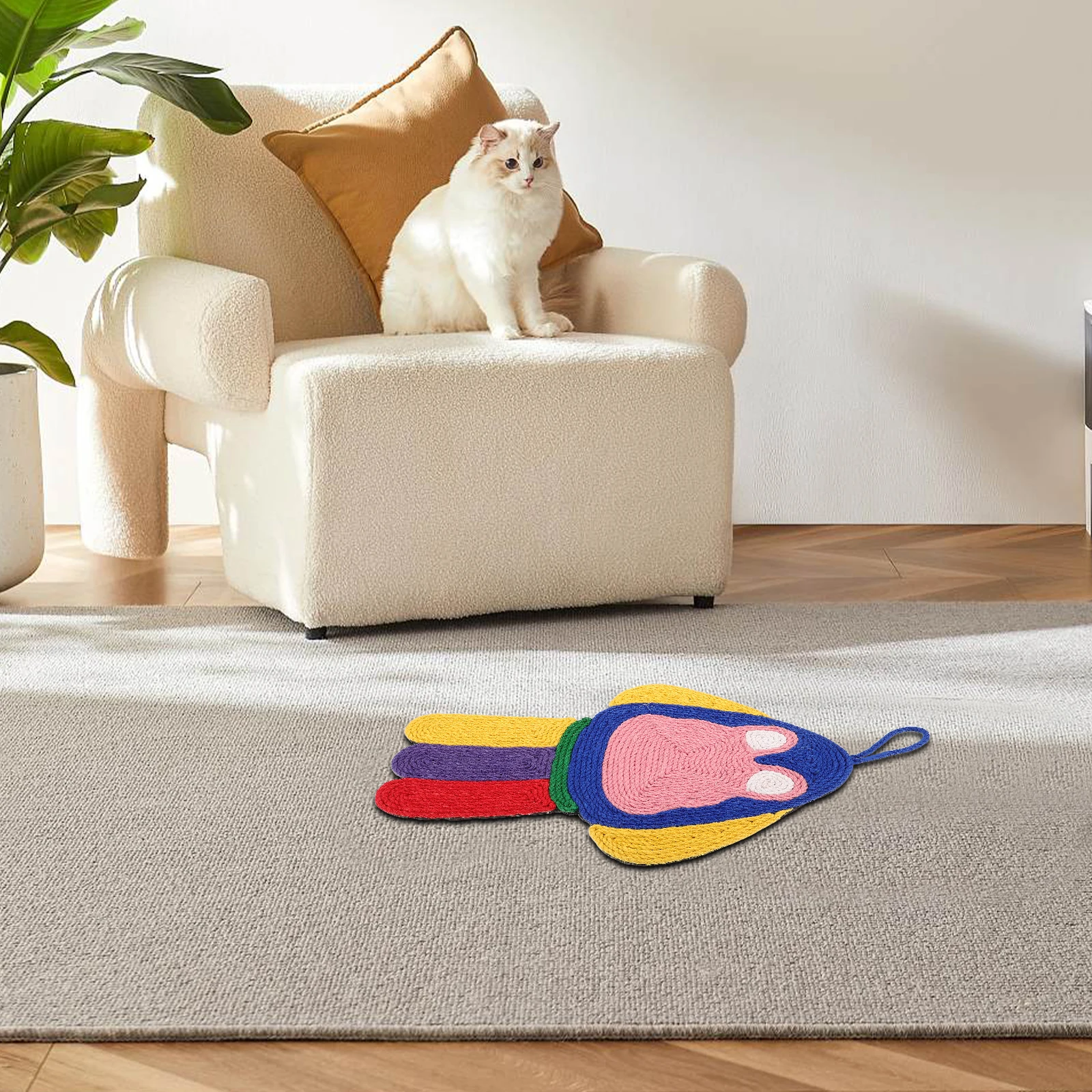 

Scratching Sisal Scratcher Cat Scratchpad House Protector Scratchpad Couch Cover Cat Scratcher House Pet Supplies