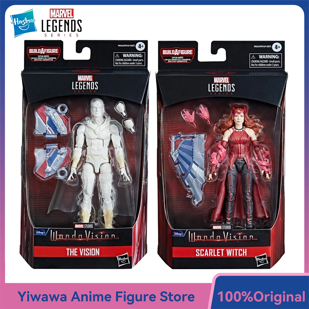 

[In-Stock] Hasbro Marvel Legends Series The Vision & Scarlet Witch (Wanda Vision) 15cm Collectoble Action Figure Model Gift Toys
