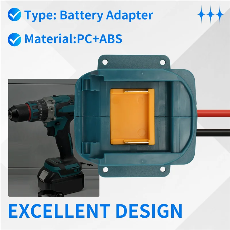 

Y50A-2Pcs Литиевая батарея DIY Электроинструмент для литиевой батареи 18 В с проводами 14 Awg