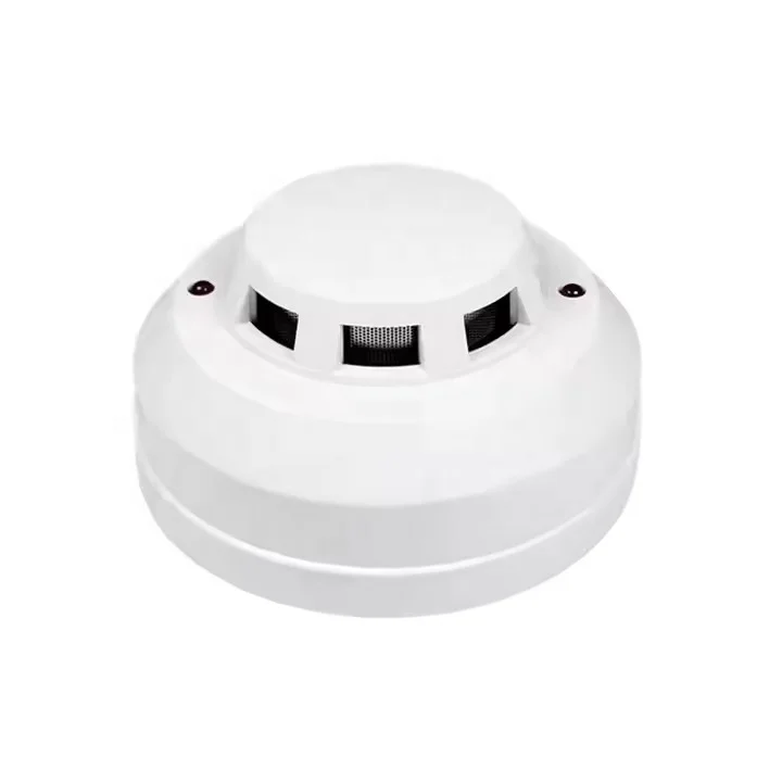 

Conventional Fire Alarm DC 12-24V Infrared Photoelectric Smoke Detector Wired Fire Security Alarm System